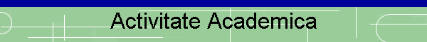 Activitate Academica